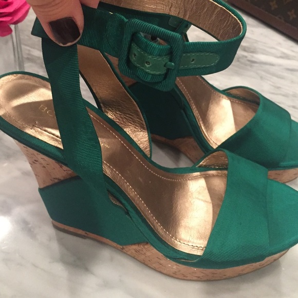 BCBGENERATION Jade Color Wedges sz. 9 - Picture 3 of 4